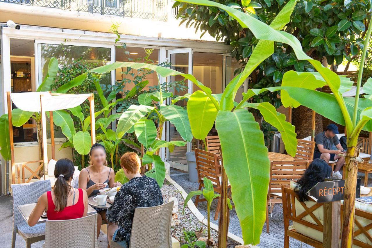 Auberge De Jeunesse Hi Nice Les Camelias Bagian luar foto